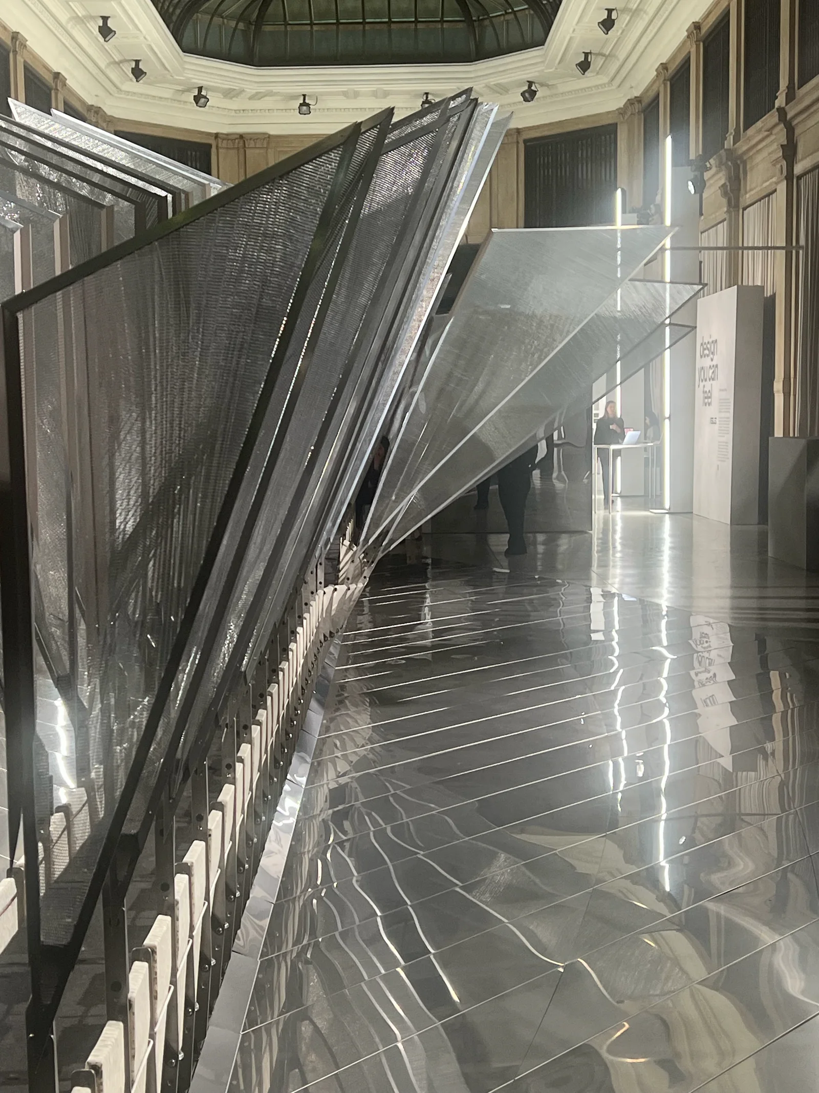 Willful Wonder kinetic installation at Design You Can Feel in Milan